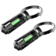 Armourlite Tritium Vials Key Ring Safety Markers, 2 Pack, Green, KeyRingGreen