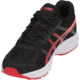 Asics GEL-Contend 4 GS Shoes - Kids, Black/Fiery Red/Shocking Orange, Medium, 4 US C707N.9023-4