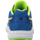 Asics GEL-Contend 4 GS Shoes - Kids, Directoire Blue/Green/Safety Yellow, Medium, 2 US C707N.4385-2
