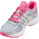Asics GEL-Contend 4 GS Shoes - Kids, Mid Grey/Limelight/Hot Pink, Medium, 7 US C707N.9685-7