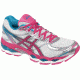 Asics Gel-Elevate 3 Road Running Shoe - Women's-Lightning/Pink/Blue-Medium-6.5