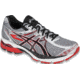 Asics Gel-Flux 3 Road Running Shoe - Men's-Silver/Onyx/Racing Red-8-Medium
