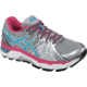 Gel-Fortify Road Running Shoe - Womens-Lightning/Turquoise/Cabernet-Medium-9.5