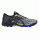Asics Gel-FujiTrabuco 6 Trail Running Shoe - Men's-Aluminum/Black/Limoges-Medium-12