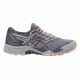 Asics Gel-FujiTrabuco 6 Trail Running Shoe - Women's-Mid Grey/Carbon/Evening Sand-Medium-7