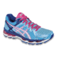 Asics Gel-Kayano 21 Road Running Shoe - Womens-Powder Blue/White/Hot Pink-Medium-6 US