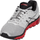 Asics GEL-Quantum 180 2 MX Road Running Shoes - Men's, Glacier Grey/Phantom/Fiery Red, Medium, 12 US T837N.9616-12