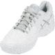 Asics GEL-Resolution 7 Clay Court Road Running Shoes - Womens, White/Silver, Medium, 6.5 US, E752Y.0193-6.5