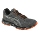 Asics Gel-Scram 2 Trail Running Shoe - Mens-Gunmetal/Silver/Orange-Medium-10 US