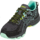 Asics GEL-Venture 6 Trail Running Shoes - Womens, Black/Carbon/Neon Lime, Wide, 6.5 US, T7G7N.9097-6.5