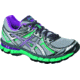 Asics GT-2000 2 Trail Running Shoe - Womens-Titanium/Purple/Emerald-6.5 US
