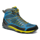 Asolo Grid Mid GV Hiking Shoes - Mens, Indian/Teal/Yellow, 8.5 US, A40516-898-085