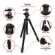 Athlon Optics Midas AL28 28mm Tube Carbon Fiber Tripod, Black, 706009