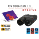 ATN Binox-THD 384-2-8x Thermal Binocular, Black / Grey, TIBNBX4382L