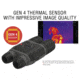 ATN Binox-THD 384-4.5-18x Thermal Binocular, Black / Grey, TIBNBX4384L