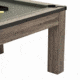 Atomic Hampton 3-In-1 Combo Game Table Billiards, Ping Pong, Dining, Grey wood grain, G05302W