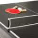 Atomic Hampton 3-In-1 Combo Game Table Billiards, Ping Pong, Dining, Grey wood grain, G05302W