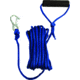 Attwood Marine Attwood Launch Line 5/16in x 30ft w/Snap Hook &amp; Foam Grip, Black, 11732-7
