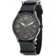AVI-8 Flyboy Watch Automatic Japan 3 Hands with Date, Vintage Black/Black, AV-4021-0J