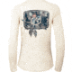 AVID Sportswear Islamorada Icon Avidry Long Sleeve Shirt - Womens, Bone, Extra Small, WK32406BONXS