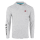 AVID Sportswear Locked Up Kinetic Avidry Long Sleeve Shirt - Mens, Glacier, Small, MK32305GLGSM