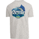 AVID Sportswear Slammed T-Shirt - Mens, Heather Silver, Small/Medium, MT12401HSVSM