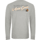 AVID Sportswear Throwback Long Sleeve T-Shirt - Mens, Orange-Grey, 2XL, MT32350OGY2X