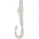 B-Fish-N AuthentX Moxie Curltail Swimbaits, 8, 4in, Great White, 4MR-142