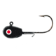 B-Fish-N H20 Precision Jigs, Glowss Black, 1/8oz, 6 per Pack, H20-002-008-5