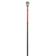 B'n'M Buck's Graphite Jig Fishing Pole, 10ft, 2 Pieces, Black, BGJP102n