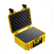 B&amp;W International Type 3000 Yellow Outdoor Case With Si Foam, Yellow, Medium 3000/Y/SI