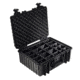 B&amp;W International Type 6000 Black Outdoor Case With RPD Insert, Black, Medium 6000/B/RPD