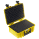 B&amp;W International Type 4000 Yellow Outdoor Case With Si Foam, Yellow, Medium 4000/Y/SI