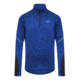 GOREWEAR Mens M Mid Long Sleeve Zip Running Shirt in Ultramarine Blue/Black Medium Slim fit E99D02FF, 100530-BL99-L