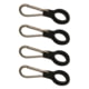 Polar Bear Coolers Canteen Go-Clip Carabiner, 4 per Pack, Multi, One Size, PBCC4