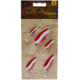 Bad River Red/White Spoons, 5-Pack, BRRWSP