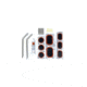 Bakcou Trailside Repair Kit 13PC, Black, A-TSRK