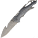 Baladeo Security Linerlock CF Aluminum Folding Knife,Partially Serrated,Aluminum Handle BALECO202