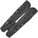 Baladeo Tech Multi Tool Multi-Tools, Folding Knife, 4.25in Closed, Black Aluminum Handles, Black, TEM023