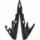 Baladeo Tech Multi Tool Multi-Tools, Folding Knife, 4.25in Closed, Black Aluminum Handles, Black, TEM023
