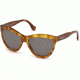 Balenciaga BA0090 Sunglasses - Blonde Havana Frame Color, Green Lens Color