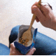 Bambu Long Handled Bamboo Spoon, Natural, 9 1/2in, 057940