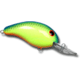 Bandit 100 Series Crankbait, 2in, 1/4oz, Chartreuse Blue Back, BDT136