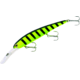 Bandit Walleye Deep Plug, 5/8oz, 4 3/4in, Chartreuse Black Stripes, BDTWBD206