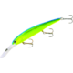 Bandit Walleye Deep Plug, 5/8oz, 4 3/4in, Chartreuse Blue Back, BDTWBD236