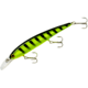 Bandit Walleye Shallow Bait, 4 3/4in, 5/8oz, Chartreuse Black Stripes, BDTWBS106