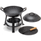 Barebones All-In-One Cast Iron Grill, 4 Qt, CKW-312