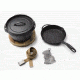 Barebones Cast Iron Dutch Oven Kit, 10in, CKW-324