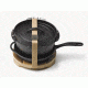 Barebones Cast Iron Dutch Oven Kit, 10in, CKW-324