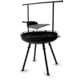 Barebones Cowboy Fire Pit Grill - 30in w/ Adjustable Legs, CKW-450